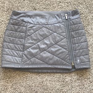 Grey Smartwool Quilt Skirt - Women’s Size XSmall